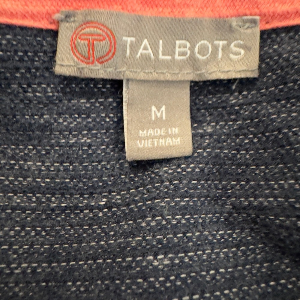Talbots Lightweight Full Zip Hoodie Heathered Gray Women's Medium Athleisure - Picture 6 of 7